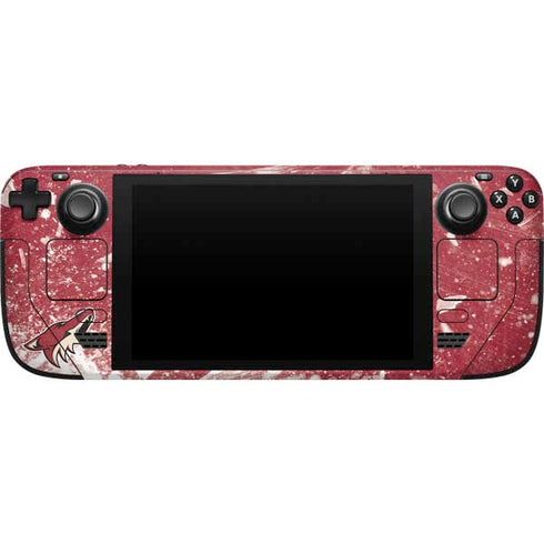 NHL Arizona Coyotes Frozen Steam Deck Handheld Gaming Computer Skin